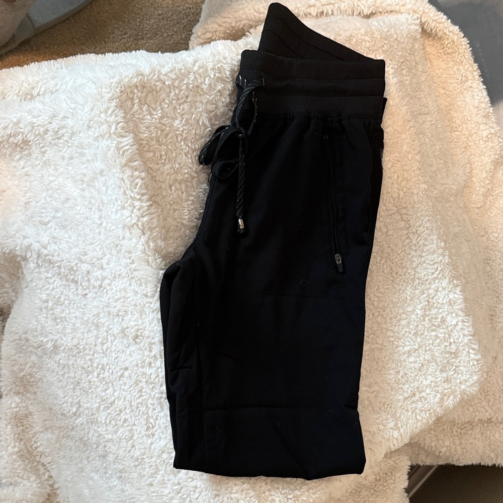 Grey's Anatomy scrubs Black Women's Drawstring Jogger Pants